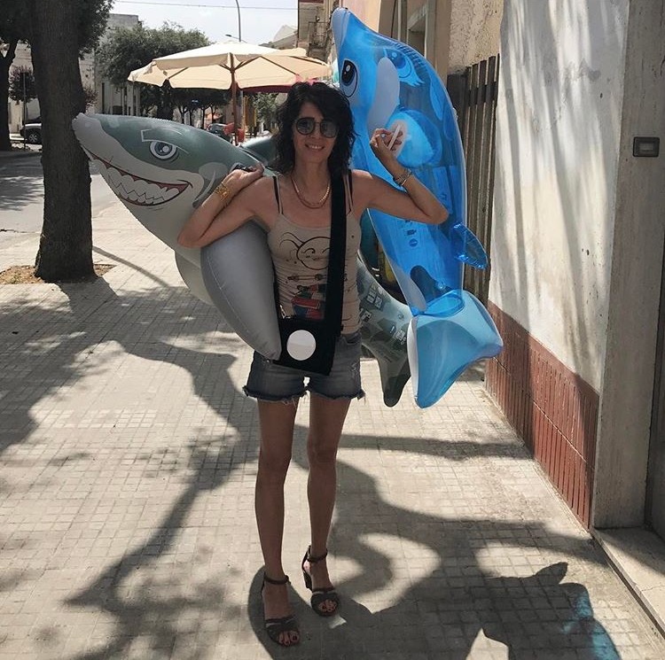 Giorgia, sole e relax al mare