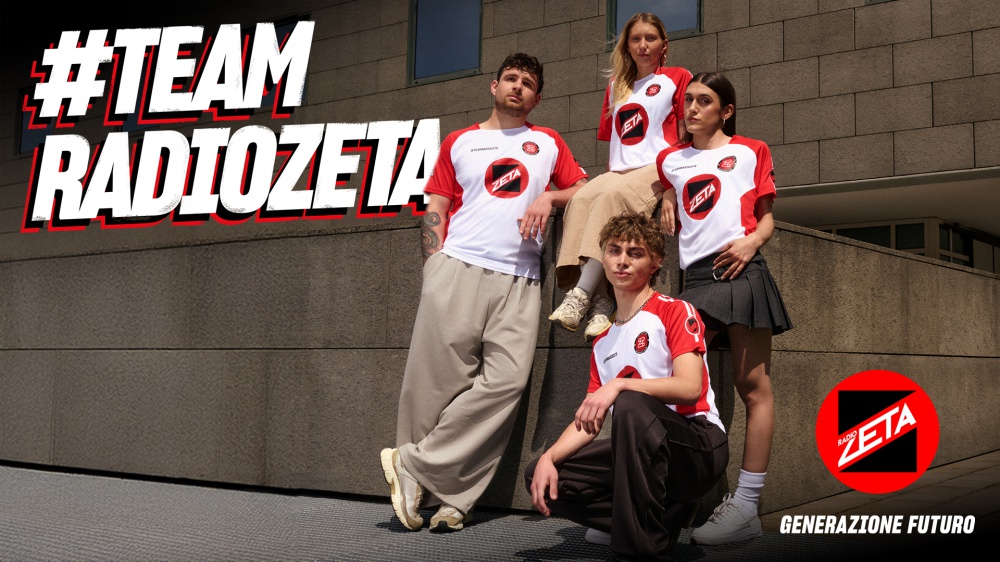 Al via la nuova campagna di Radio Zeta. #TEAMRADIOZETA nel segno dell’appartenenza e della voglia di futuro