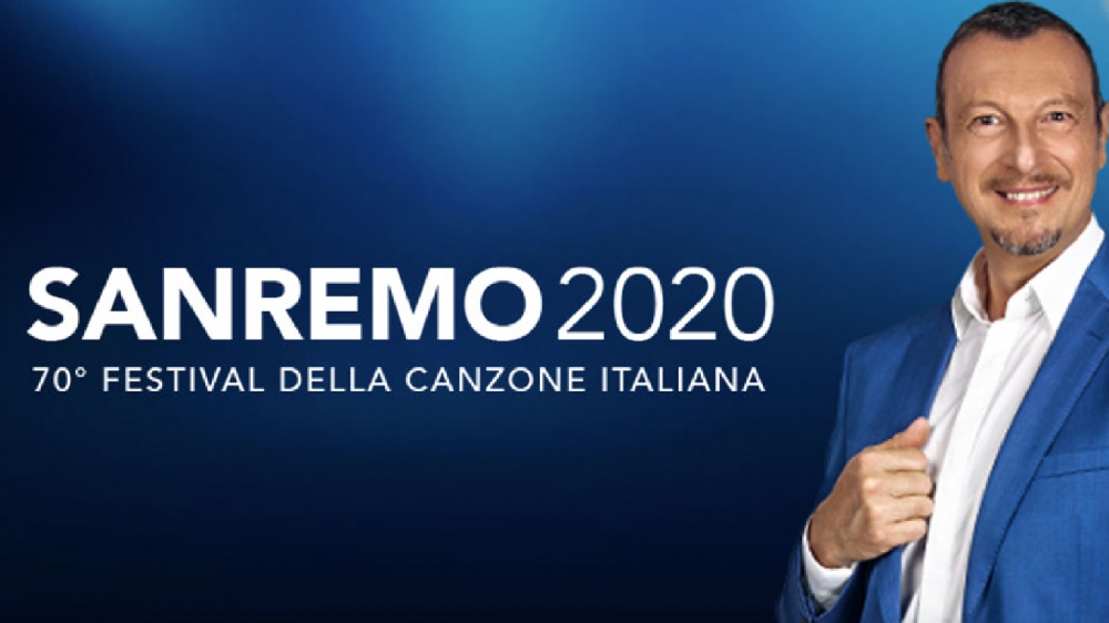 Amadeus presenta in anteprima Sanremo 2020