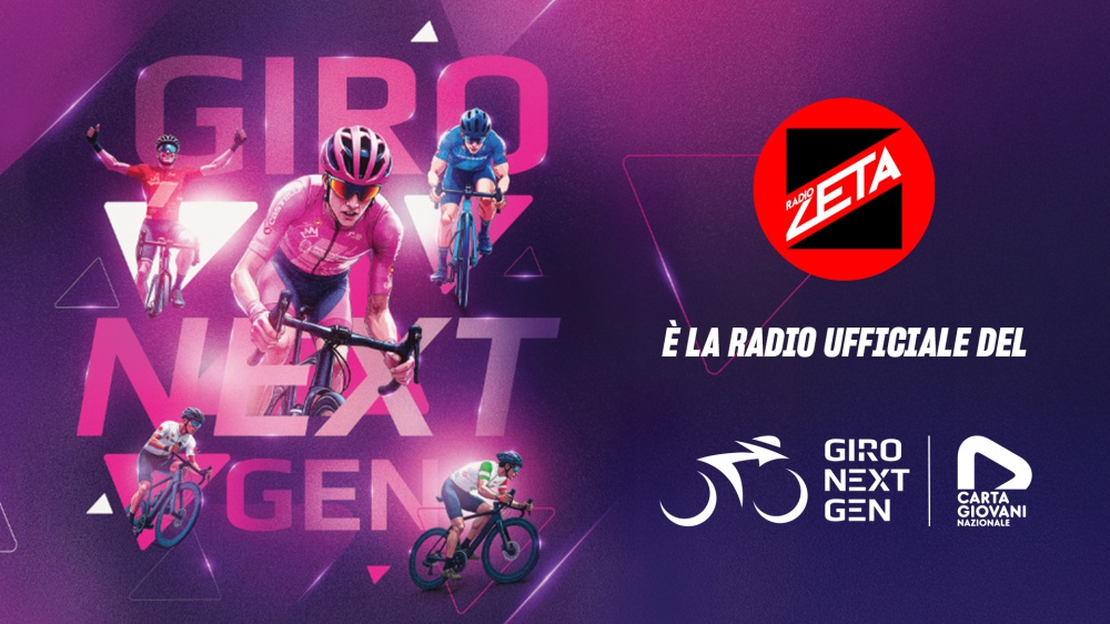 Radio Zeta è la radio ufficiale del Giro Next Gen 2025