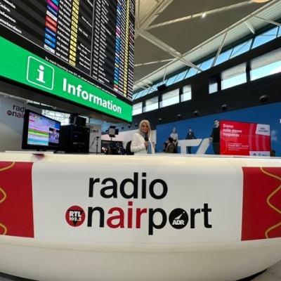 ADR e il gruppo RTL 102.5 insieme per "OnAirport", la radio che mette al centro i passeggeri in diretta ogni giorno dal Leonardo da Vinci.