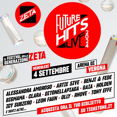 Future Hits Live 2024, annunciati i primi artisti che saliranno sul palco dell’Arena di Verona!