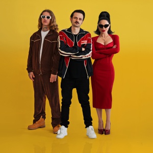 Fabio Rovazzi, Paola Iezzi e Dani Faiv 